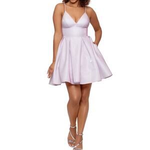 Betsy & Adam Pink Cocktail Dress - Size 6